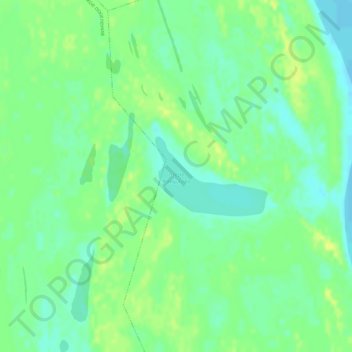 озеро Капылово topographic map, elevation, terrain