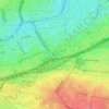Herweghpark topographic map, elevation, terrain