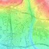 Pardis topographic map, elevation, terrain