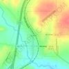 Springer topographic map, elevation, terrain