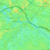 Köllnischer Park topographic map, elevation, terrain