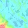 River Lagan topographic map, elevation, terrain