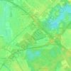 Laher Teich topographic map, elevation, terrain