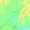 文教河 topographic map, elevation, terrain