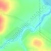 Елизаветино topographic map, elevation, terrain