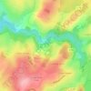 Château de Chastellux topographic map, elevation, terrain