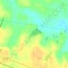 Harris Lake topographic map, elevation, terrain