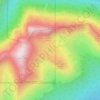 Laguna Margot topographic map, elevation, terrain