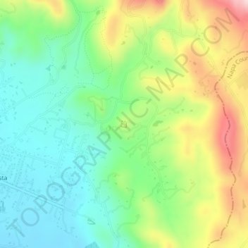 Sonoma topographic map, elevation, terrain