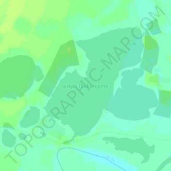 муниципальный округ Ямальский район topographic map, elevation, terrain