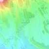Миндальное topographic map, elevation, terrain