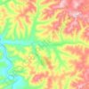 Талума topographic map, elevation, terrain