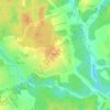 Дудкино topographic map, elevation, terrain
