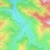 Моцарой topographic map, elevation, terrain