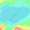 Laguna Verde topographic map, elevation, terrain