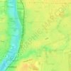 Northampton Park topographic map, elevation, terrain