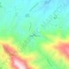 Represa de Millu Mayu topographic map, elevation, terrain
