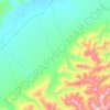 Орокот topographic map, elevation, terrain