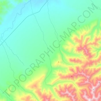 Орокот topographic map, elevation, terrain
