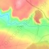 Río San Antón topographic map, elevation, terrain