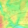 Юдино topographic map, elevation, terrain