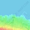 Kyrenia Castle topographic map, elevation, terrain