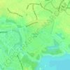 Fosters Mill topographic map, elevation, terrain
