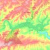 Bridle Drift Dam topographic map, elevation, terrain