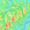 Praça Vila independência topographic map, elevation, terrain