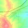 Keenesburg topographic map, elevation, terrain