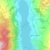 Irrsee topographic map, elevation, terrain