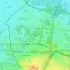 Wythenshawe Park topographic map, elevation, terrain