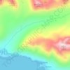 Ahmainn Coire Mhic Nobuil topographic map, elevation, terrain