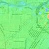 West Webster Street Park topographic map, elevation, terrain