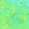 Ostsee topographic map, elevation, terrain