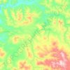 Огоджа topographic map, elevation, terrain