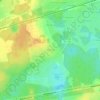 Петелино topographic map, elevation, terrain