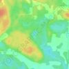 Mable Lake topographic map, elevation, terrain