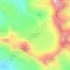 Mammoth Glacier topographic map, elevation, terrain