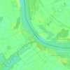 Rhein topographic map, elevation, terrain