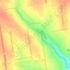 Berestove topographic map, elevation, terrain