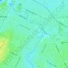 Joannes Sand Area topographic map, elevation, terrain