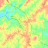 Roanoke topographic map, elevation, terrain