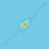 Great Skellig topographic map, elevation, terrain