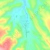 Raqay Pampa topographic map, elevation, terrain