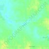 Cedar River topographic map, elevation, terrain