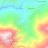 Cascade Ait Felkai topographic map, elevation, terrain