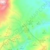 Sierra de las Chanzas topographic map, elevation, terrain