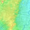 Nationaal Park Hoge Kempen topographic map, elevation, terrain