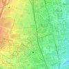 SM City Clark Garden Park topographic map, elevation, terrain